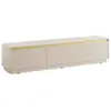 Image de Meuble tv suspendu mdf beige
