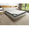 Image de Matelas classique polyester blanc 140 x 190