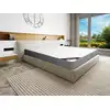 Image de Matelas classique polyester blanc 140 x 190