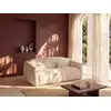 Image de Canapé convertible polyester 3 places beige