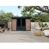 Image de Cabane de jardin contreplaqué naturel foncé