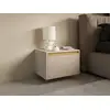 Image de Lot de 2 tables de chevet mdf beige