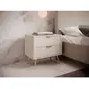 Image de Table de chevet mdf beige