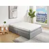 Image de Matelas classique polyester blanc 140 x 190