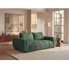 Image de Canapé fixe polyester 3 places vert