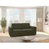 Image de Canapé convertible polyester 3 places vert