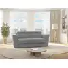 Image de Canapé convertible polyester 3 places gris