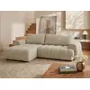 Image de Canap © d'angle polyester 4 places beige