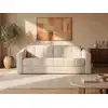 Image de Canapé convertible polyester 3 places beige