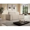 Image de Canapé fixe polyester 3 places beige