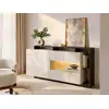 Image de Buffet panneau de particule naturel foncé