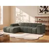 Image de Canapé d'angle polyester 4 places vert