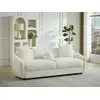 Image de Canap © fixe polyester 3 places ivoire