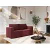 Image de Canap © convertible polyester 3 places bordeaux