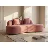 Image de Canap © fixe velours 3 places rose