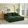 Image de Canap © fixe velours 3 places vert