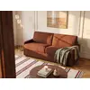 Image de Canap © convertible polyester 3 places terracotta