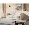 Image de Canapé convertible polyester 3 places beige