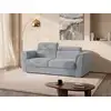 Image de Canapé convertible polyester 3 places gris