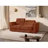 Image de Canap © convertible polyester 3 places terracotta