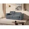 Image de Canap © convertible polyester 3 places gris anthracite