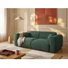 Image de Canapé convertible polyester 3 places vert sapin