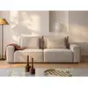 Image de Canapé convertible polyester 3 places beige