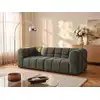Image de Canap © fixe polyester 3 places kaki