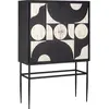 Image de Buffet rectangulaire en métal 2 portes Novas