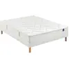 Image de Ensemble matelas mousse primo, sommier, pieds 160x200 cm