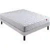 Image de Ensemble matelas + sommier + pieds 160x200 cm