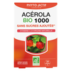 Image de Phyto-Actif Acérola Bio 1000 Sans Sucres 24 comprimés