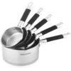 Image de 5 casseroles inox induction