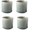 Image de Lot de 4 tasses en grès - vert