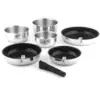 Image de Set de 7 pièces inox amovible antiadhésif