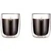Image de 2 tasses à cappuccino double paroi