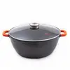 Image de Faitout noir 44cm revêtement céramique