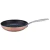 Image de Poêle cuivré 24cm greblon céramique