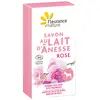 Image de Fleurance Nature Savon au Lait d'nesse Rose Bio 100g