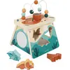 Image de Jeu d'activités en bois Dino volcan