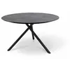 Image de Table de jardin ronde en aluminium