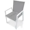Image de Fauteuil de jardin empilable en aluminium