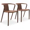 Image de Lot de 2 fauteuils de jardin empilables en polypropylène