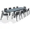 Image de Ensemble repas de jardin 10 places en aluminium