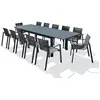 Image de Ensemble repas de jardin 12 places en aluminium