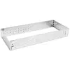 Image de Cadre à tarte rectangulaire extensible en inox 22/42 cm