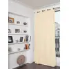 Image de Rideau thermique occultant oeillets beige mc634 140lx260h