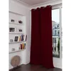 Image de Rideau phonique oeillets rouge mc330 140lx350h moondream