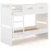 Image de Lit superposé séparable 90x190 Blanc