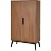 Image de Armoire 2 portes effet bois